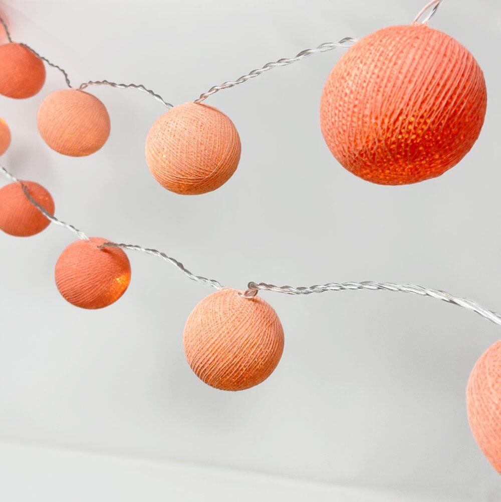 Ambient Balls 30 Lights Peaches