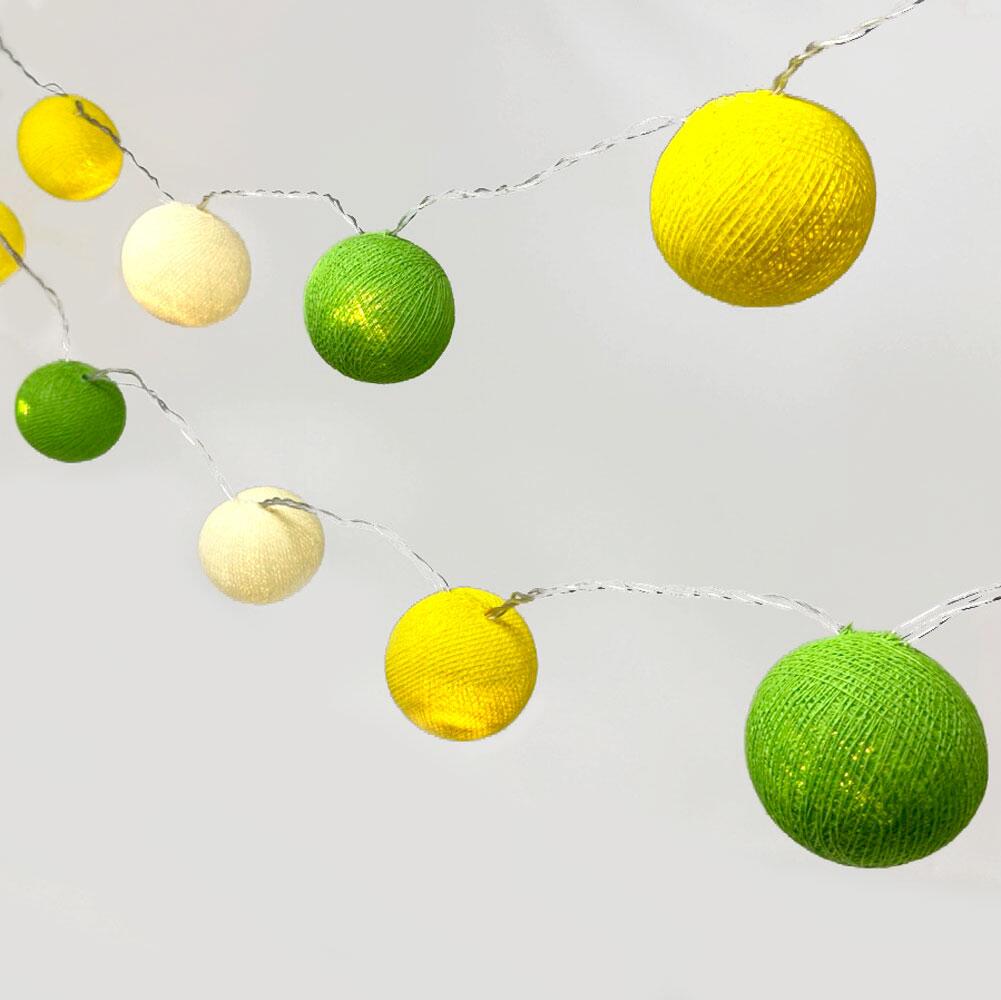 Ambient Balls 30 Lights Lemon Lime