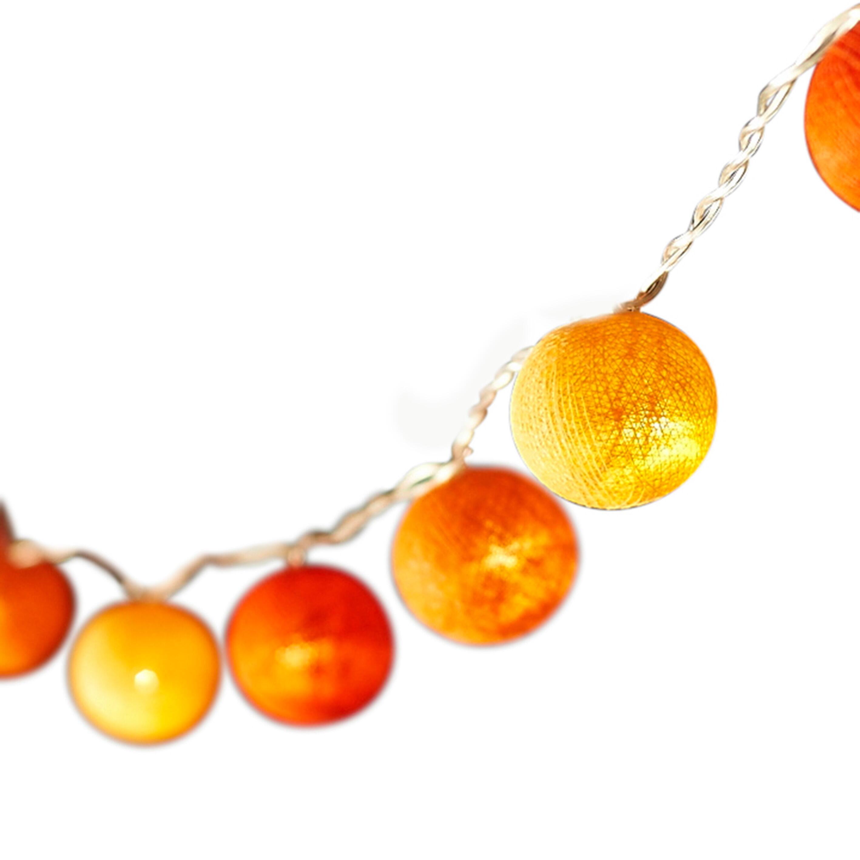 Ambient Balls 20 Lights Metro Orange
