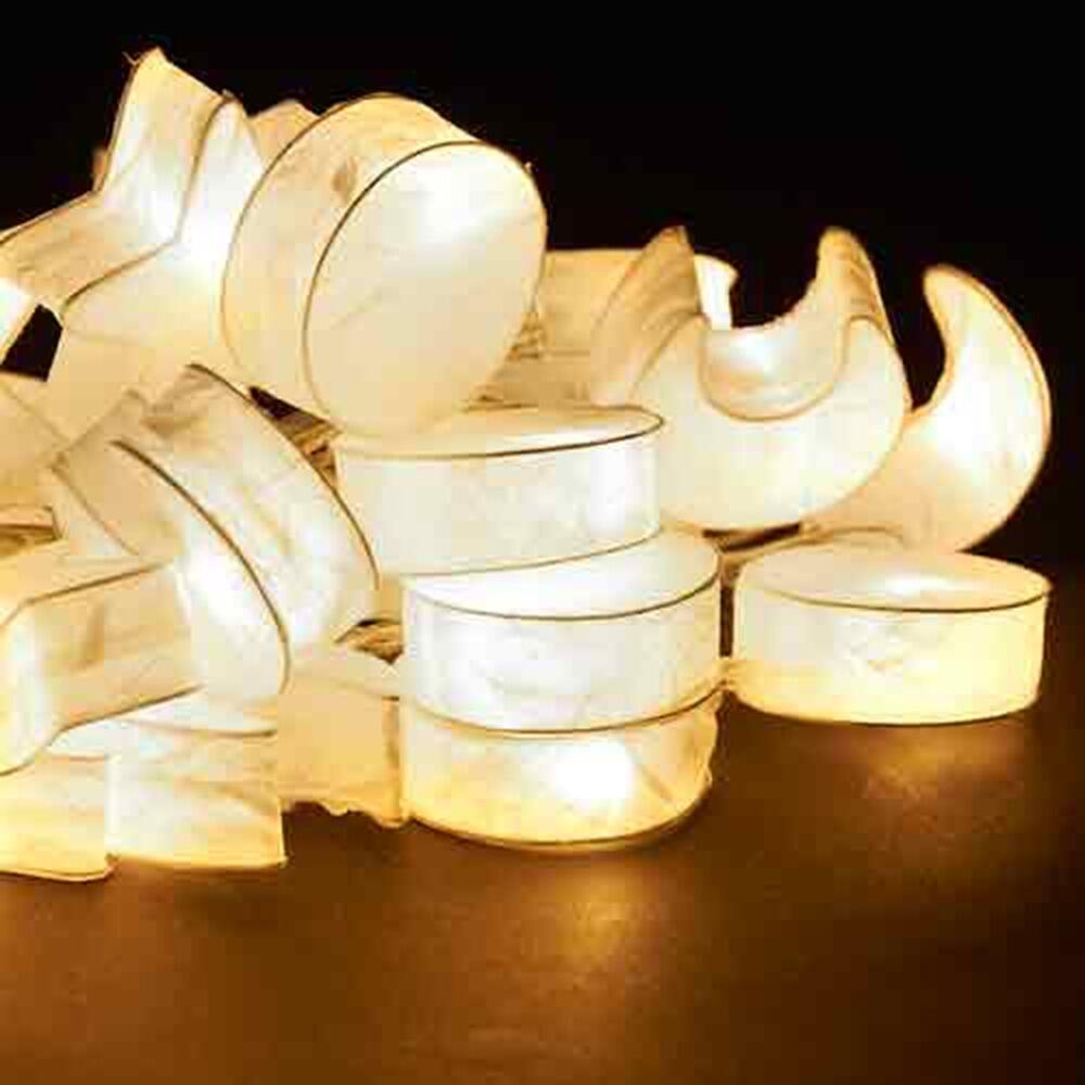 Blaze On Star, Sun & Moon 30 LED fairy lights in White