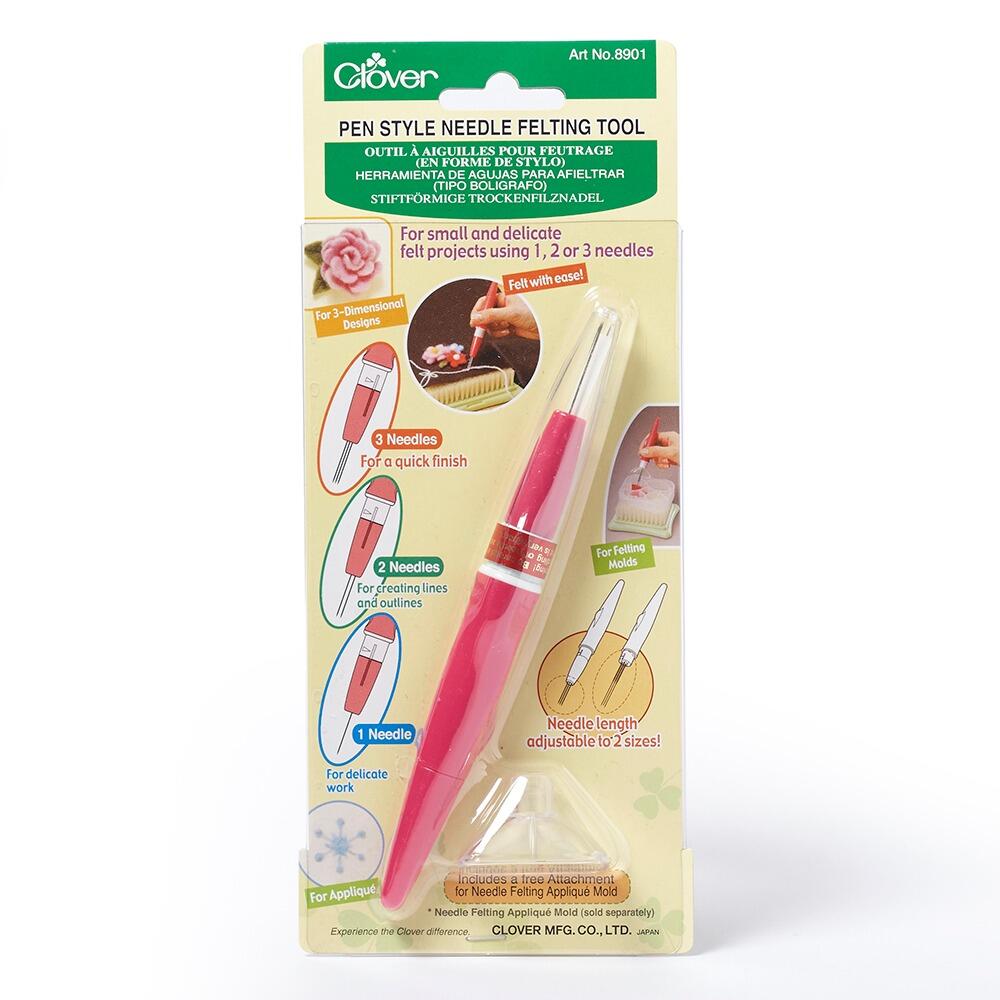 Clover Pen Style Felting Tool | Precision Detail Tool | Woollie and Feltie