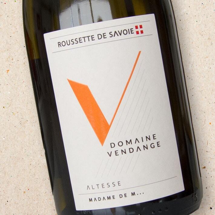 Domaine Vendange Roussette de Savoie 'Madame de M...' Altesse (case of 6) 133.50