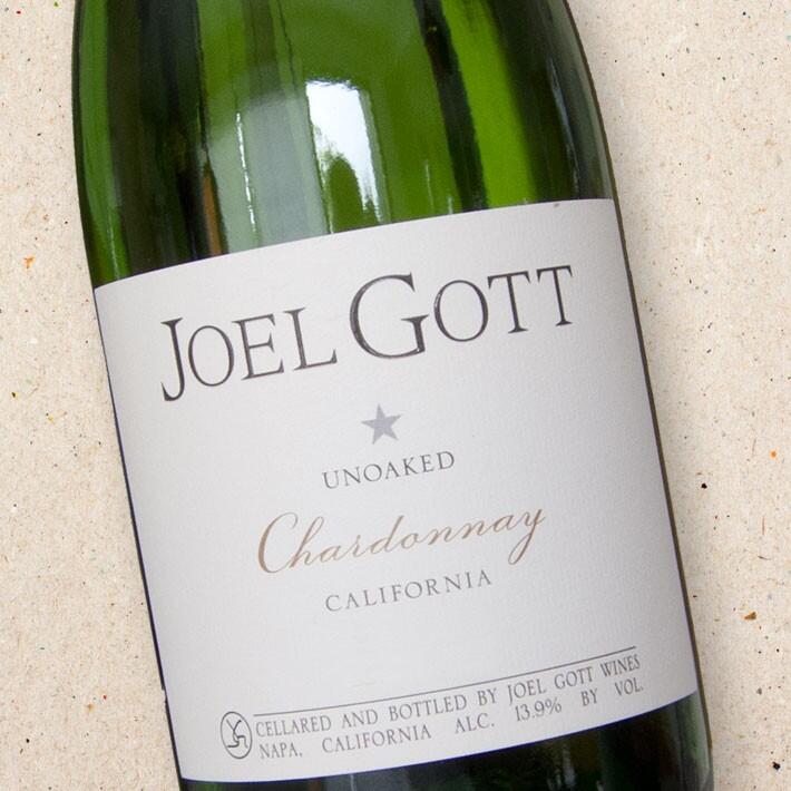 Joel Gott Unoaked Chardonnay (case of 6)