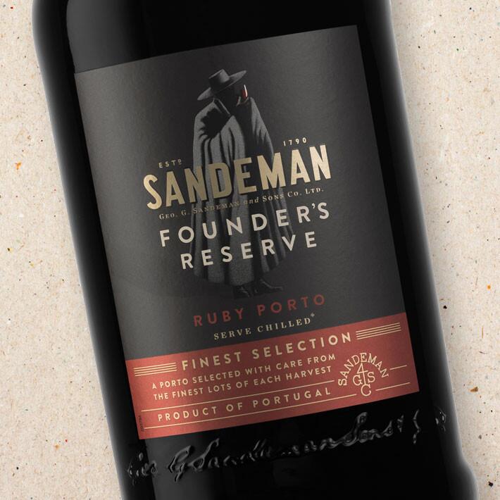 Sandeman Founder's Reserve Ruby Port (case of 6) | Sandeman Founder S 112.50