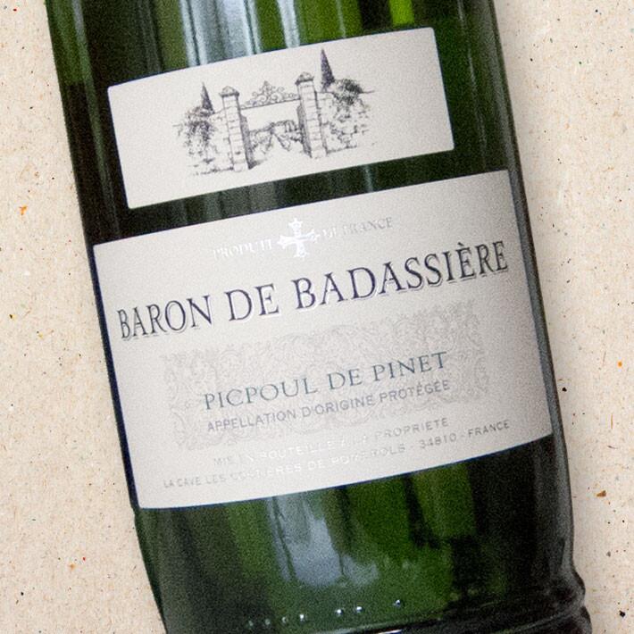 Baron de Badassière Picpoul de Pinet (case of 6) | Baron De Badassiere Picpoul