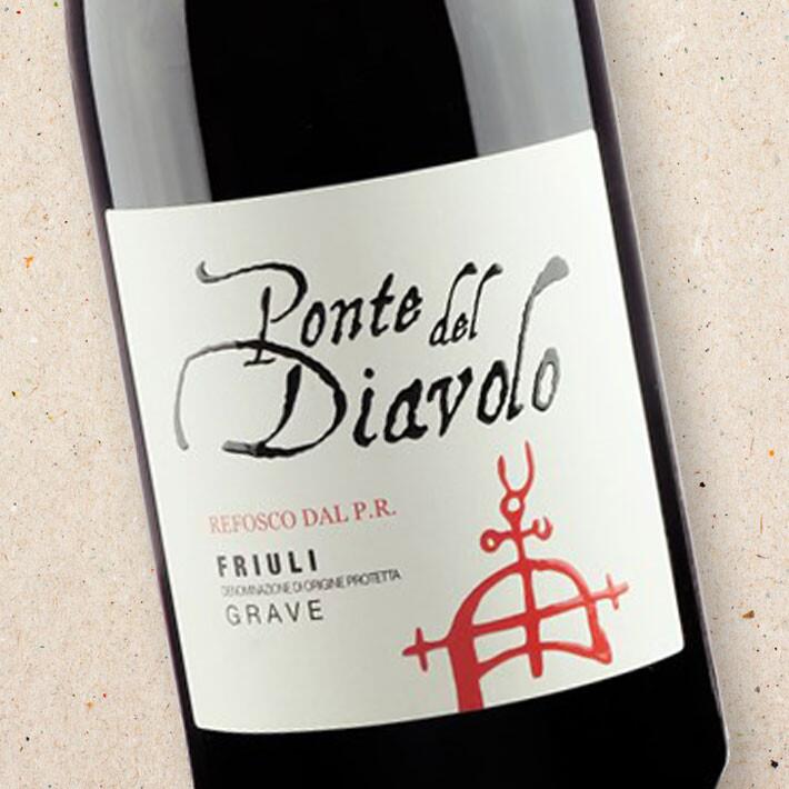 Ponte del Diavolo Refosco dal Peduncolo Rosso (case of 6)