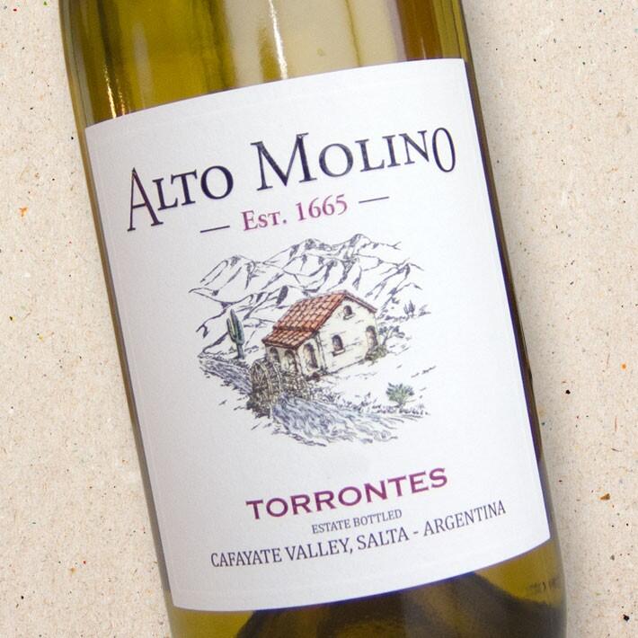 Alto Molino Torrontes, Piattelli Vineyards, Cafayate (case of 6) | Alto Molino Torrontes Piattelli