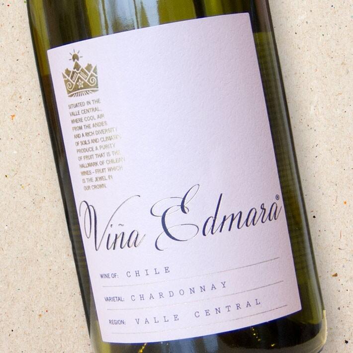 Vina Edmara Chardonnay Chile (case of 6)