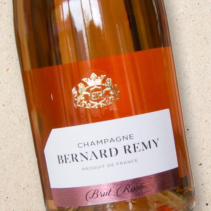 Champagne Bernard Remy Brut Rosé (case of 3)