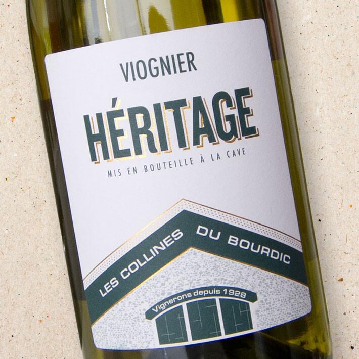 Les Collines du Bourdic Heritage Viognier (case of 6)