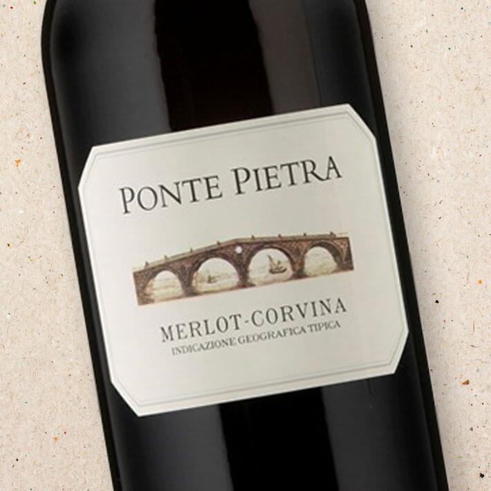 Ponte Pietra Merlot / Corvina (case of 6) | Ponte Pietra Merlot Corvina