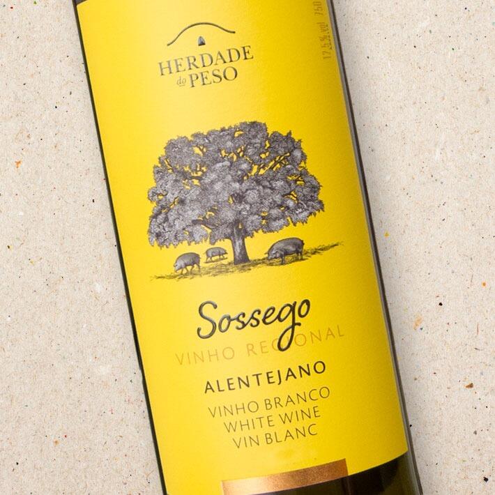 Herdade do Peso Sossego Vinho Regional Alentejano Branco (case of 6)