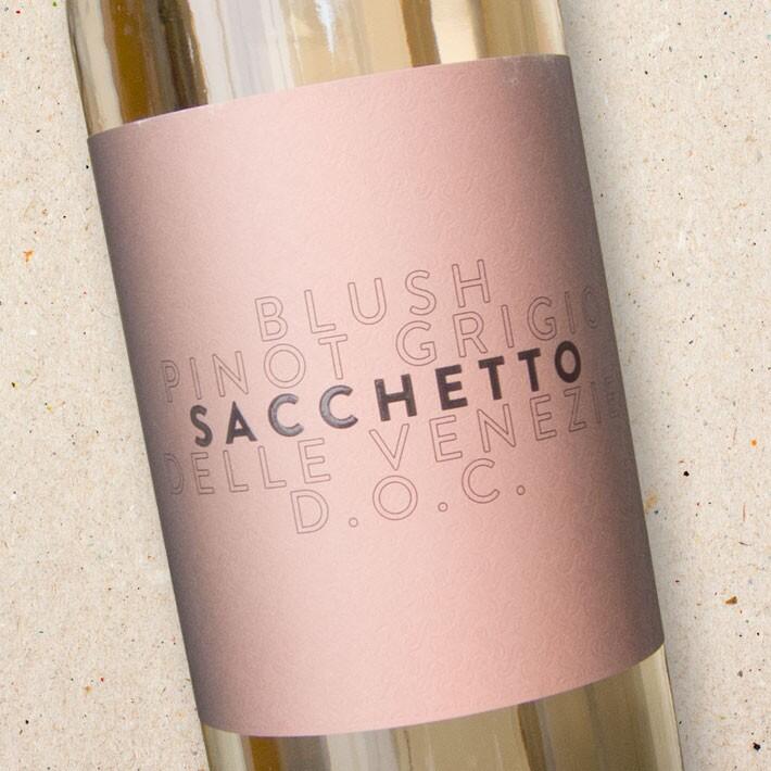 Sacchetto Pinot Grigio Blush delle Venezie IGP (case of 6)