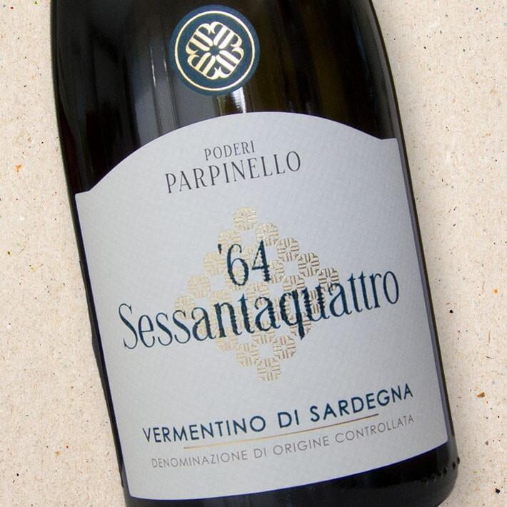 Poderi Parpinello Sessantaquattro Vermentino di Sardegna DOC (case of 6)