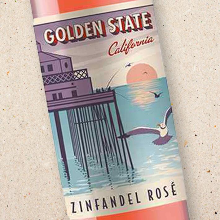 Golden State Zinfandel Rosé (case of 6) | Golden State Zinfandel Rose