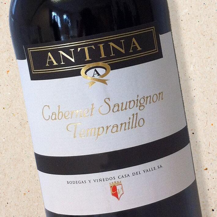 Antina Tempranillo Cabernet Sauvignon Tierra de Castilla