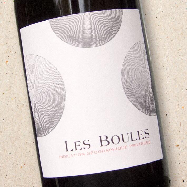 Les Boules Rouge Vin de France (case of 6)