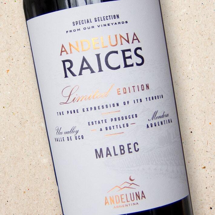 Andeluna Raices Limited Edition Malbec