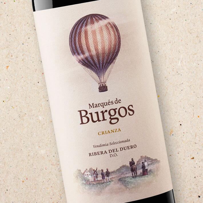 Marqués de Burgos Crianza Ribera del Duero (case of 3) | Marques De Burgos Crianza