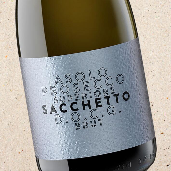 Sacchetto Asolo Prosecco Superiore Brut (case of 6) 82.50