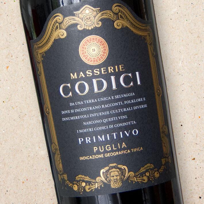 Codci Codici Masserie Primitivo 2025 | Strictly Wine