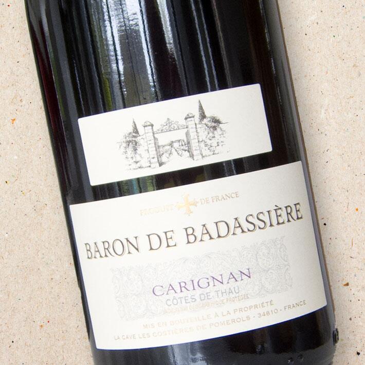 Baron de Badassière Carignan Côtes de Thau (case of 6) | Baron De Badassiere Carignan