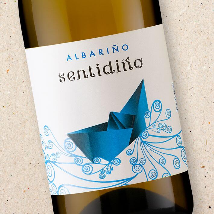 Bodegas Gallegas Sentidiño Rías Baixas Albariño (case of 6) | Bodegas Gallegas Sentidino Rias