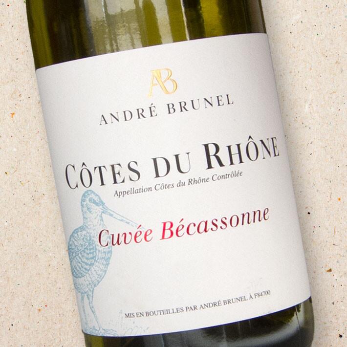 André Brunel Cuvée Bécassonne Côtes du Rhône Blanc | Andre Brunel Cuvee Becassonne