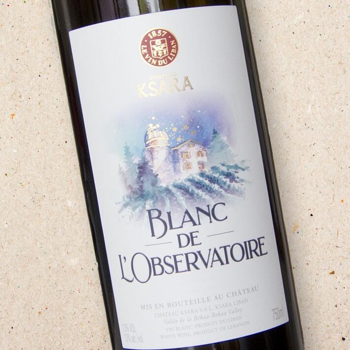 Château Ksara Blanc de l'Observatoire (case of 6) | Chateau Ksara Blanc De 97.50