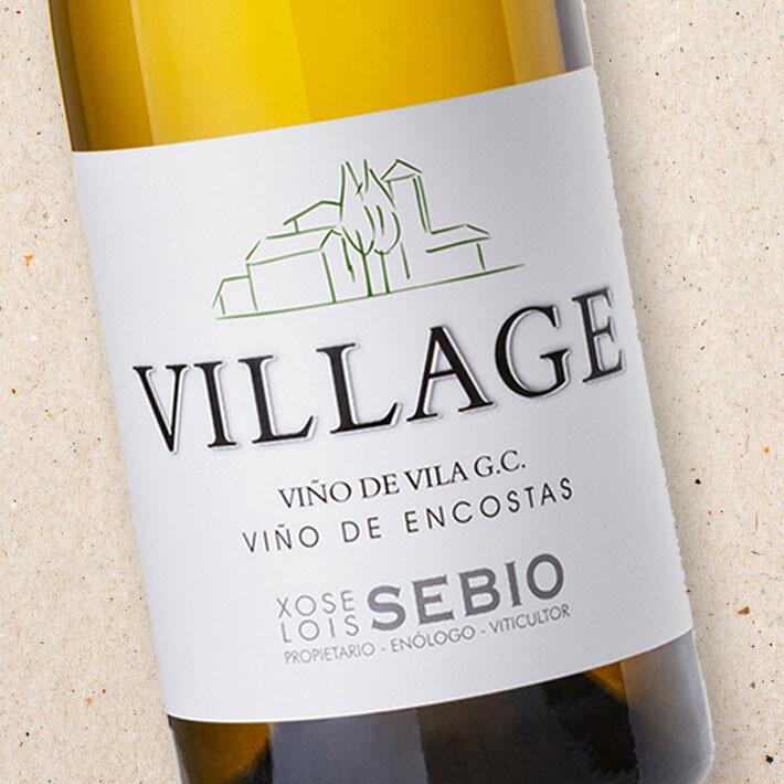 Xosé Lois Sebio Village Viños de Encostas (case of 3) | Xose Lois Sebio Village
