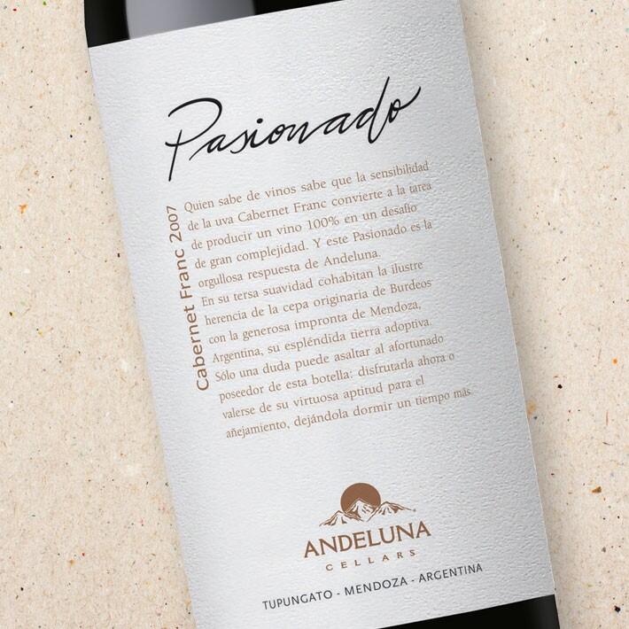 Andeluna Pasionado Cabernet Franc