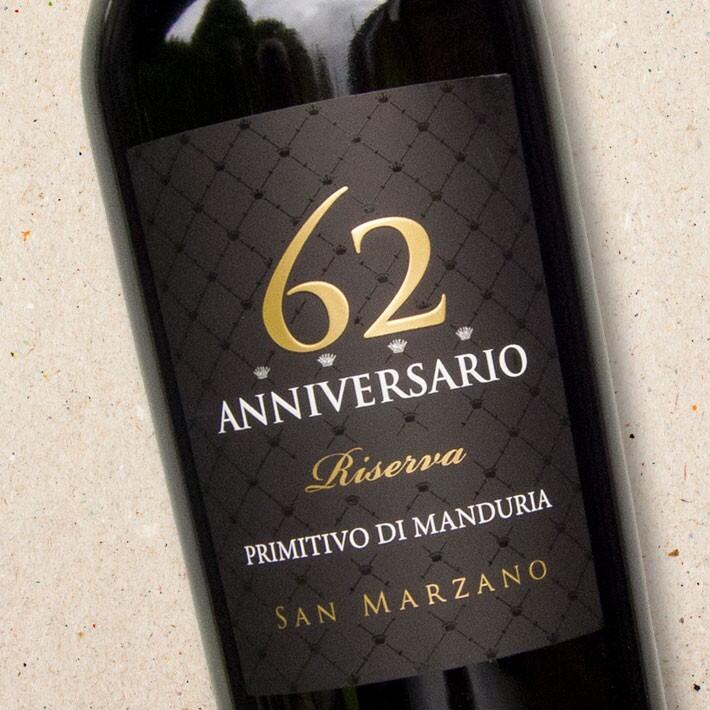 Primitivo di Manduria Riserva '62 Anniversario' San Marzano Magnum (150cl)