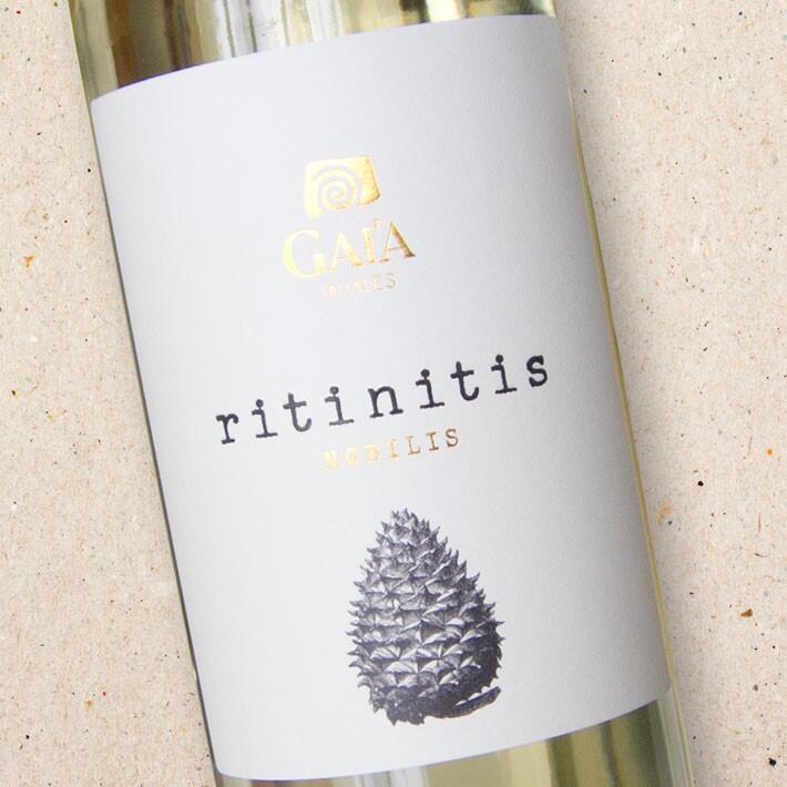 Gaia Ritinitis Nobilis Retsina (case of 6)