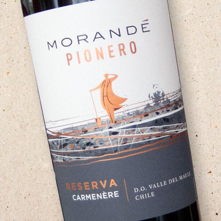 Morandé Pionero Carménère Reserva (case of 6) | Morande Pionero Carmenere Reserva