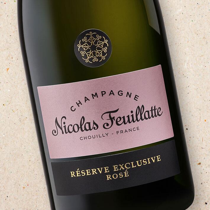 Champagne Nicolas Feuillatte Réserve Exclusive Rosé NV | Strictly Wine
