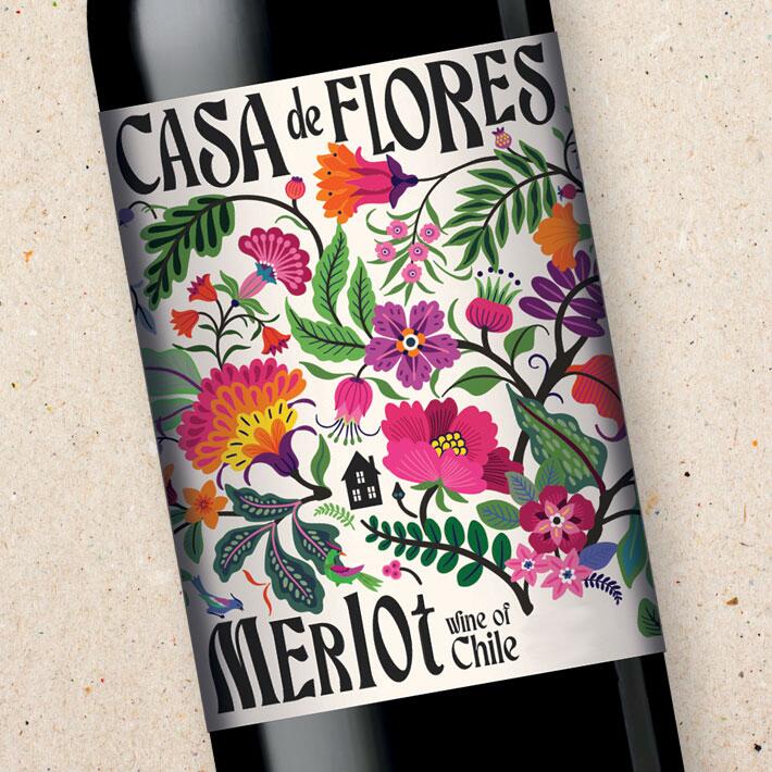 Casa de Flores Merlot (case of 6)