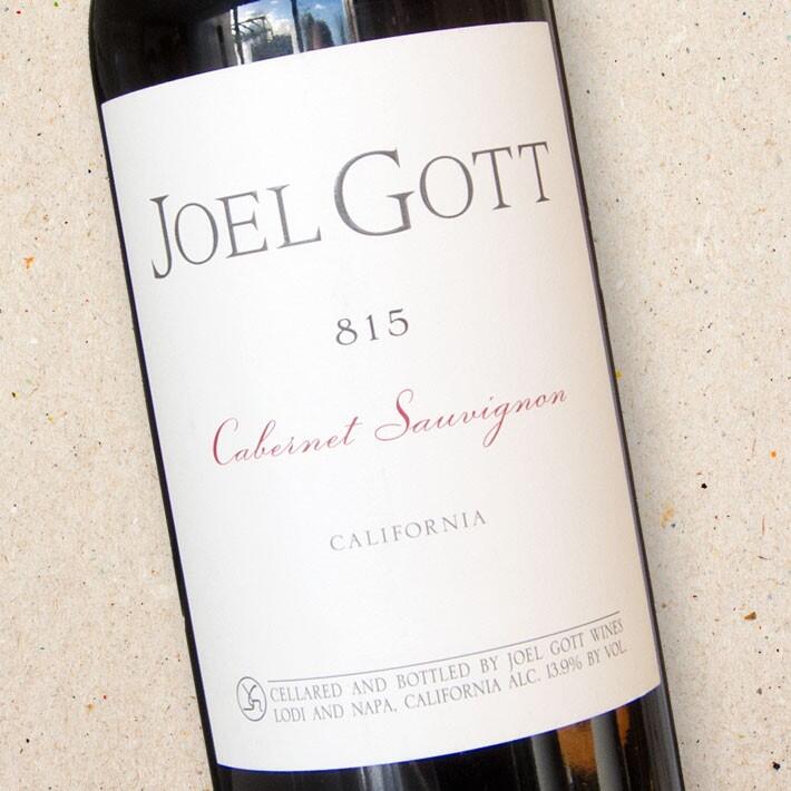 Joel Gott 815 Cabernet Sauvignon (case of 3) 64.47