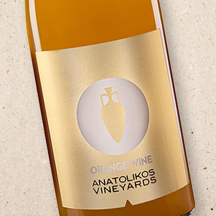 Anatolikos Organic Natural Orange Assyrtiko-Malagouzia