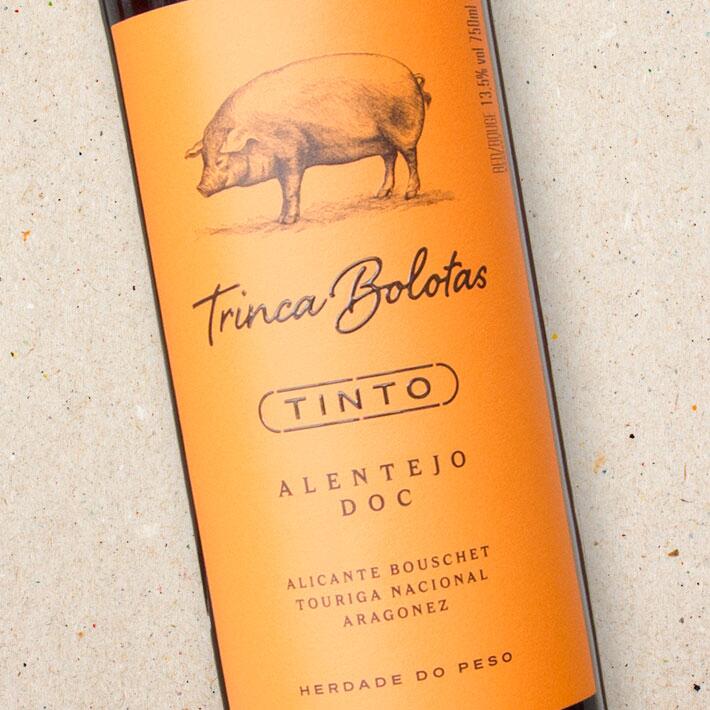 Herdade do Peso Trinca Bolotas Alentejo Tinto (case of 6)