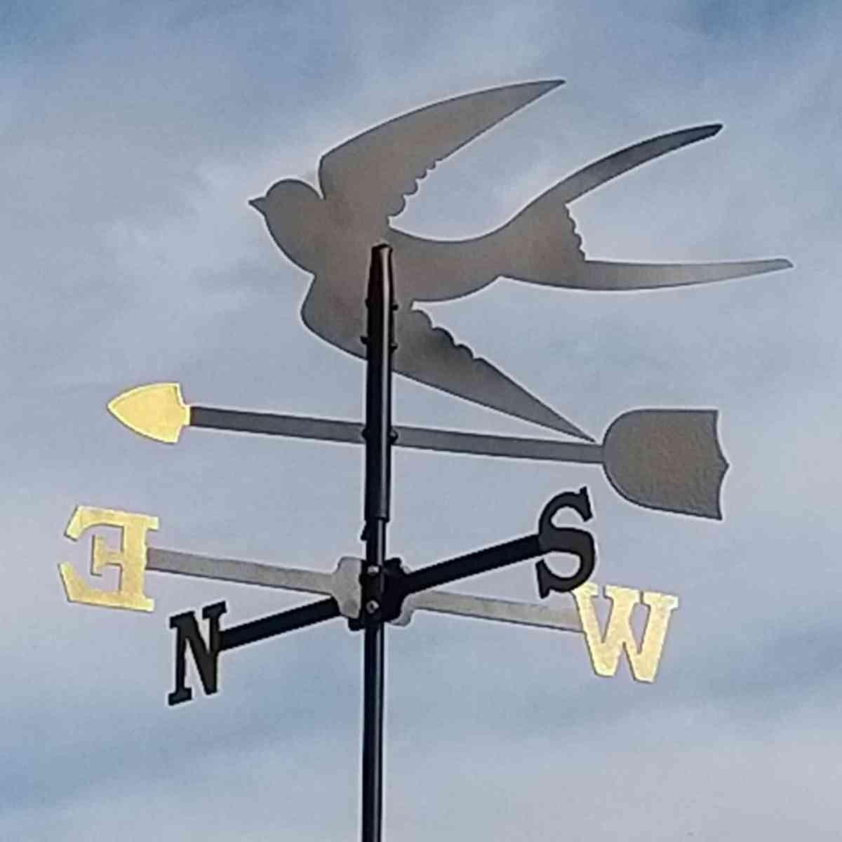 Medium swallow weathervane