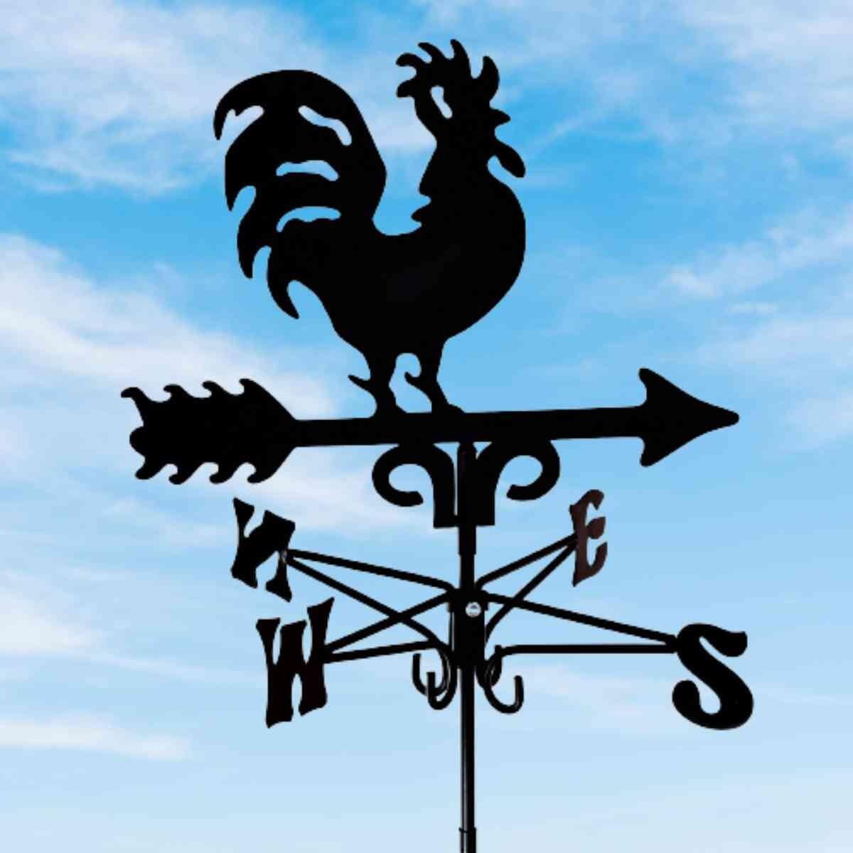 Cockerel traditional weathervane
