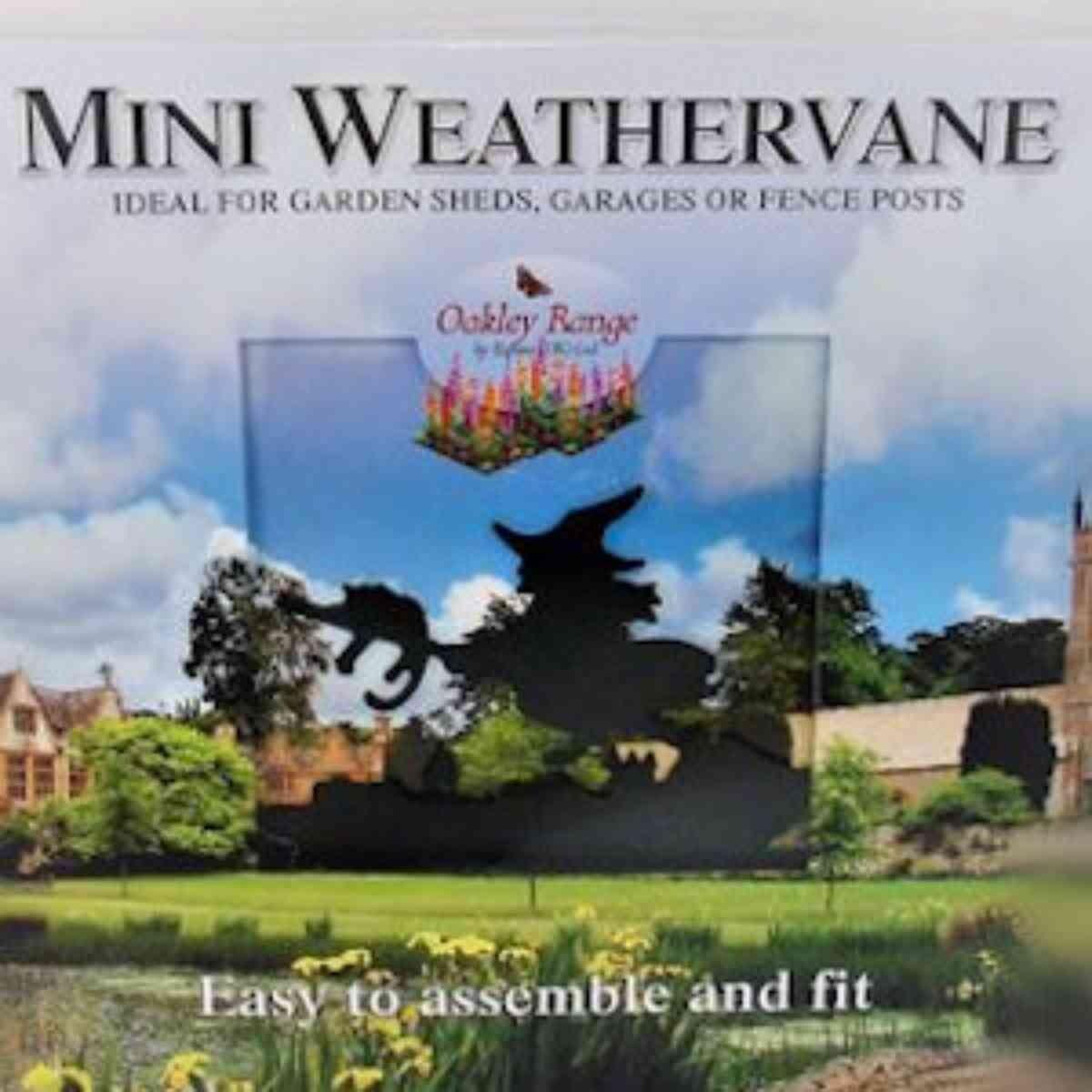 Witch mini weathervane