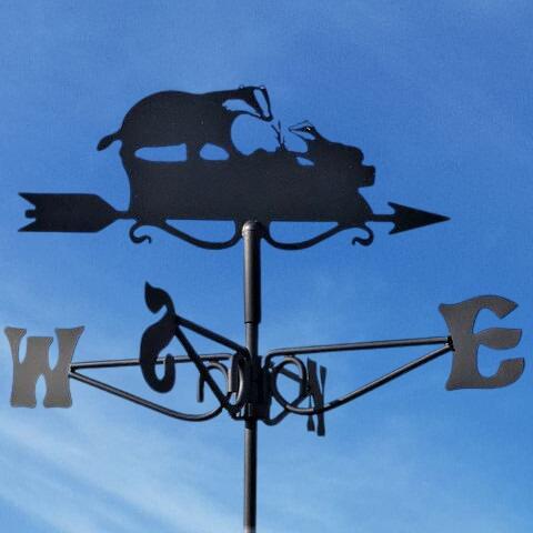 Badger mini weathervane