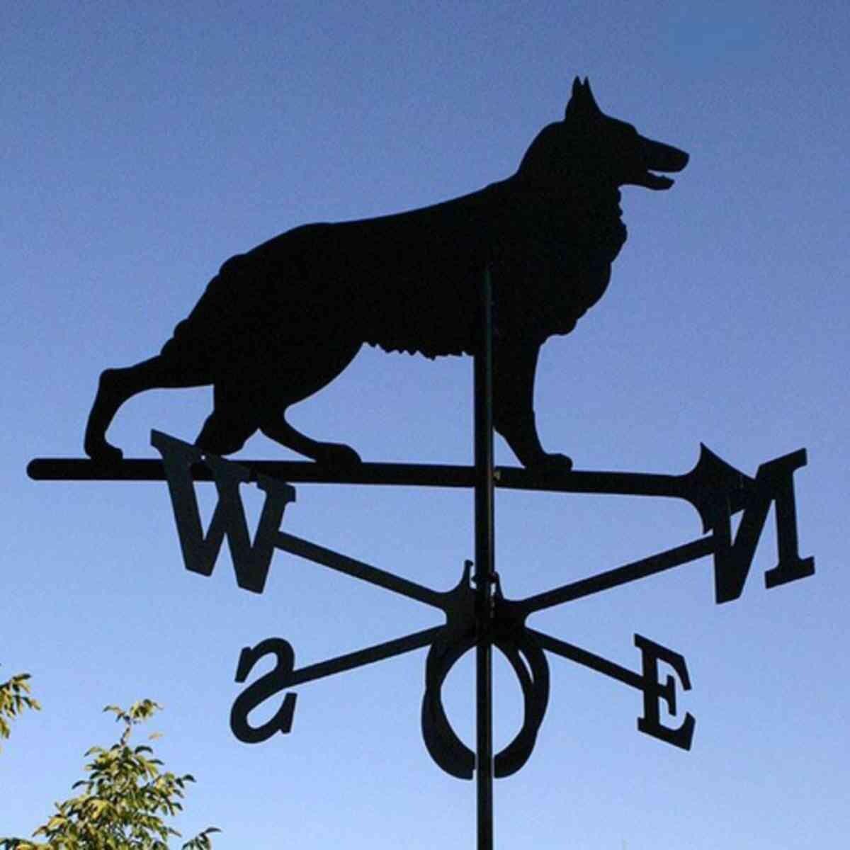 Large alsatian weathervane