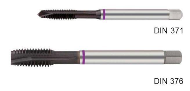 Metric Spiral Point Taps for Nickel and Heat Resistant Alloys