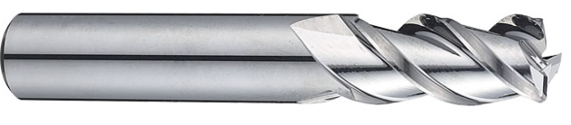 3 Flute Standard Length Ally End Mill with Rads