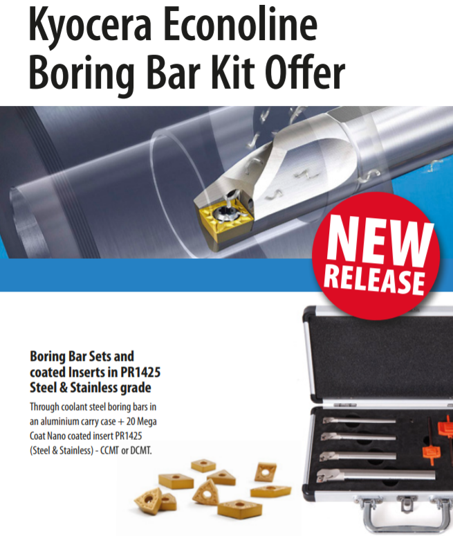 Kyocera Econoline Boring Bar Kit
