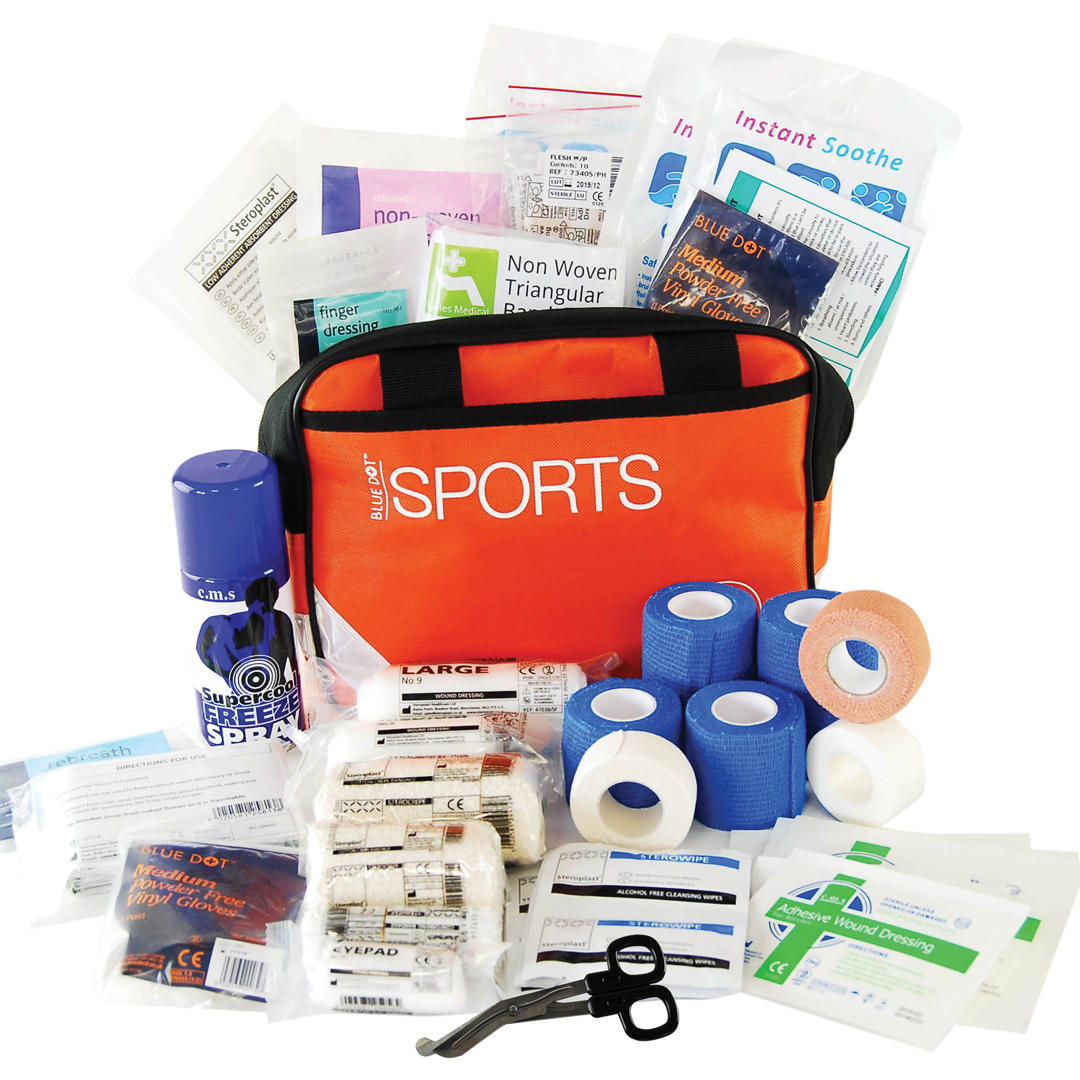 Sports first on sale aid supplies