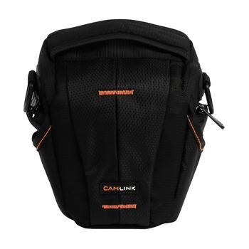Image of Camlink Camera Holster Bag Black/Orange CL CB30