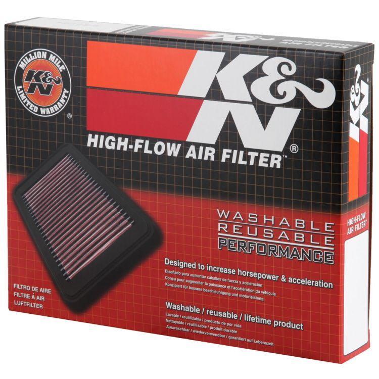 HD-9608 K&N Replacement Air Filter Compatible with H/D TWIN CAM DYNA MODELS; 08-10 Powersports Air Filters 